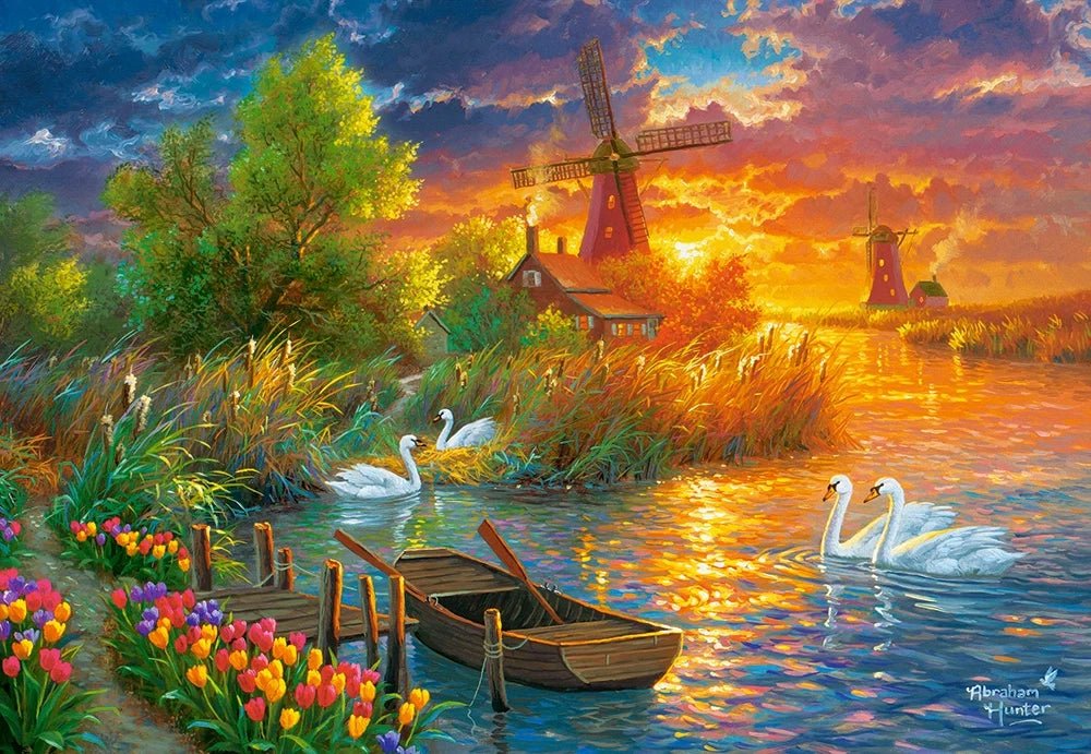 Holland Idill Castorland 1000 darabos kirakó puzzle (C-104734 5904438104734) - puzzlegarden