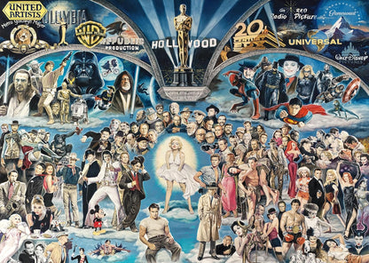 Hollywood Schmidt Spiele 1000 darabos kirakó puzzle (SCH - 59398) - puzzlegarden