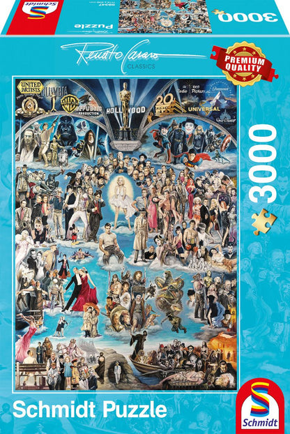 Hollywood XXL Schmidt 3000 darabos kirakó puzzle (SCH-59347 4001504593476) - puzzlegarden