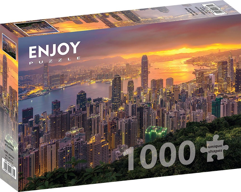 Hong Kong Reggel ENJOY 1000 darabos kirakó puzzle (EN-1371 5949194013715) - puzzlegarden