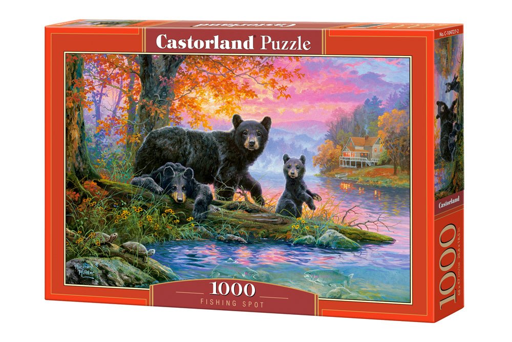 Horgászhely Castorland 1000 darabos kirakó puzzle (C-104727 5904438104727) - puzzlegarden