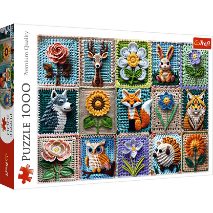 Horgolás a szenvedélyem Trefl 1000 darabos kirakó puzzle (TR - 10950) - puzzlegarden