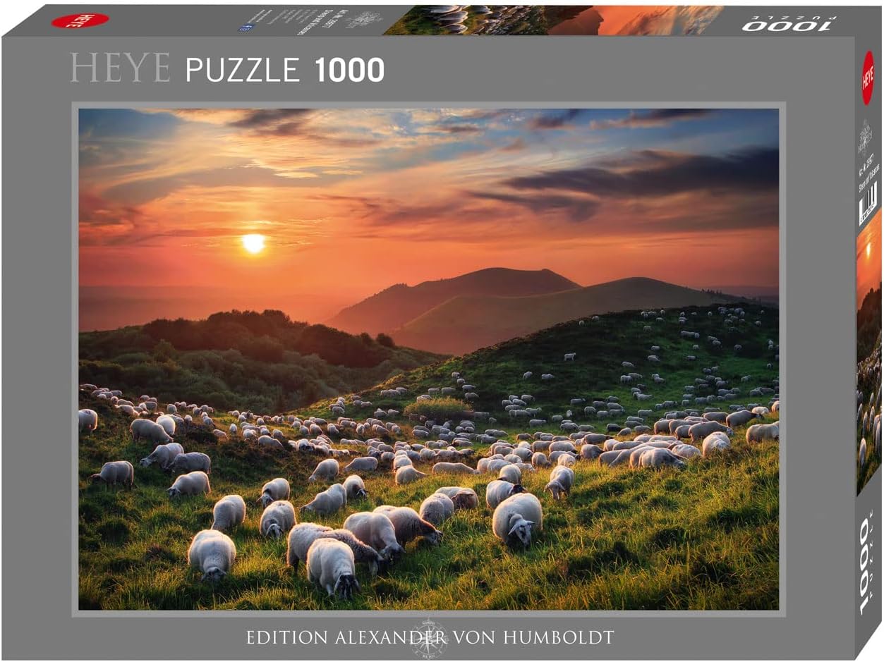 Humboldt - Bárányok a hegyekben HEYE 1000 darabos kirakó puzzle (HE-29977 4001689299774) - puzzlegarden