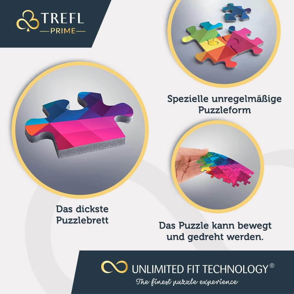 Igéző Macska Tekintet Trefl Prime 500 darabos kirakó puzzle (TR-37454 5900511374544) - puzzlegarden