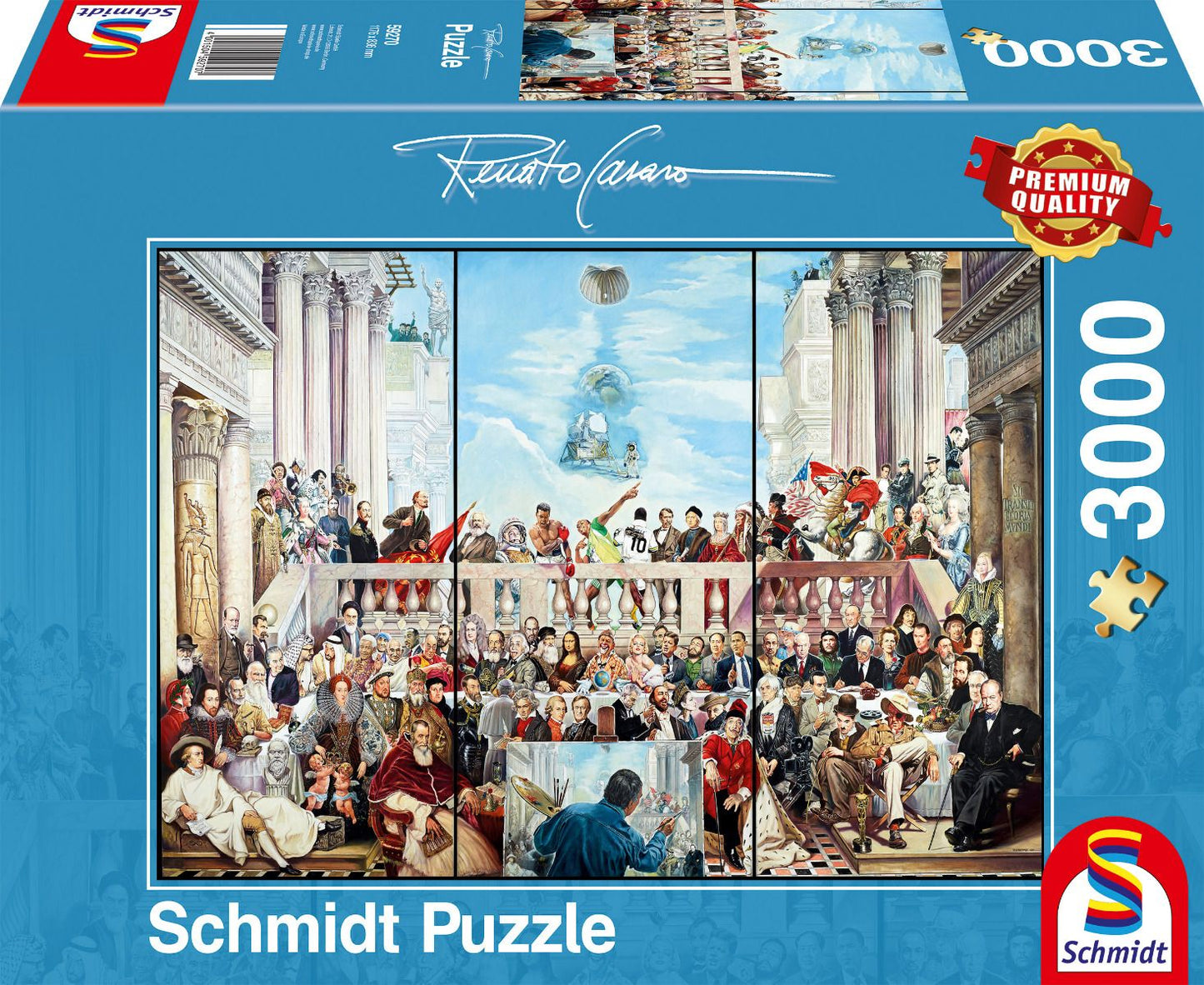 Így múlik el a világ dicsősége Schmidt 3000 darabos kirakó puzzle (SCH-59270 4001504592707) - puzzlegarden