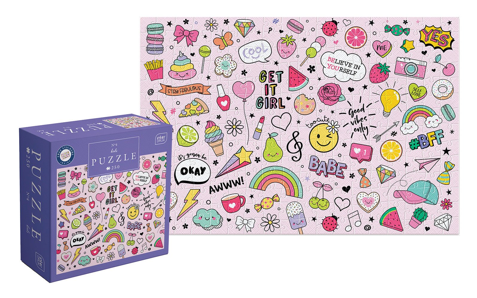 Ikonok Interdruk 250 darabos kirakó puzzle (ID-PUZ250KI) - puzzlegarden