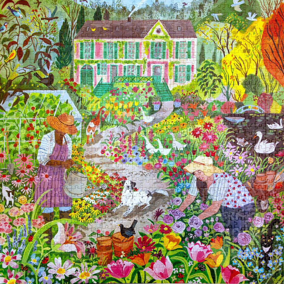 Francia virágoskert