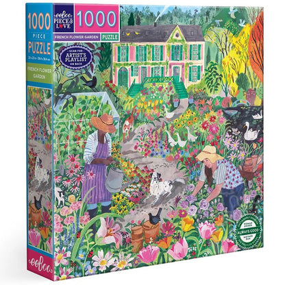 Francia virágoskert