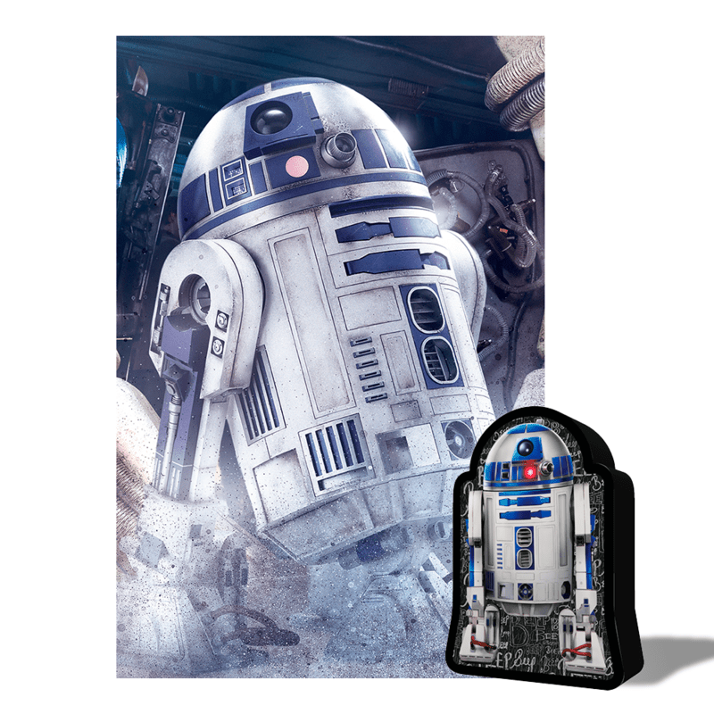 3D Puzzle - Star Wars - R2D2 - Díszdobozban! Prime3D 300 darabos kirakó puzzle (P3D-35582 670889355821) - puzzlegarden