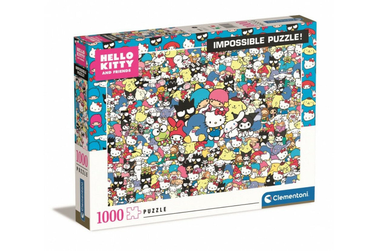 Impossible - Hello Kitty Clementoni 1000 darabos kirakó puzzle (CL-39645 8005125396450) - puzzlegarden