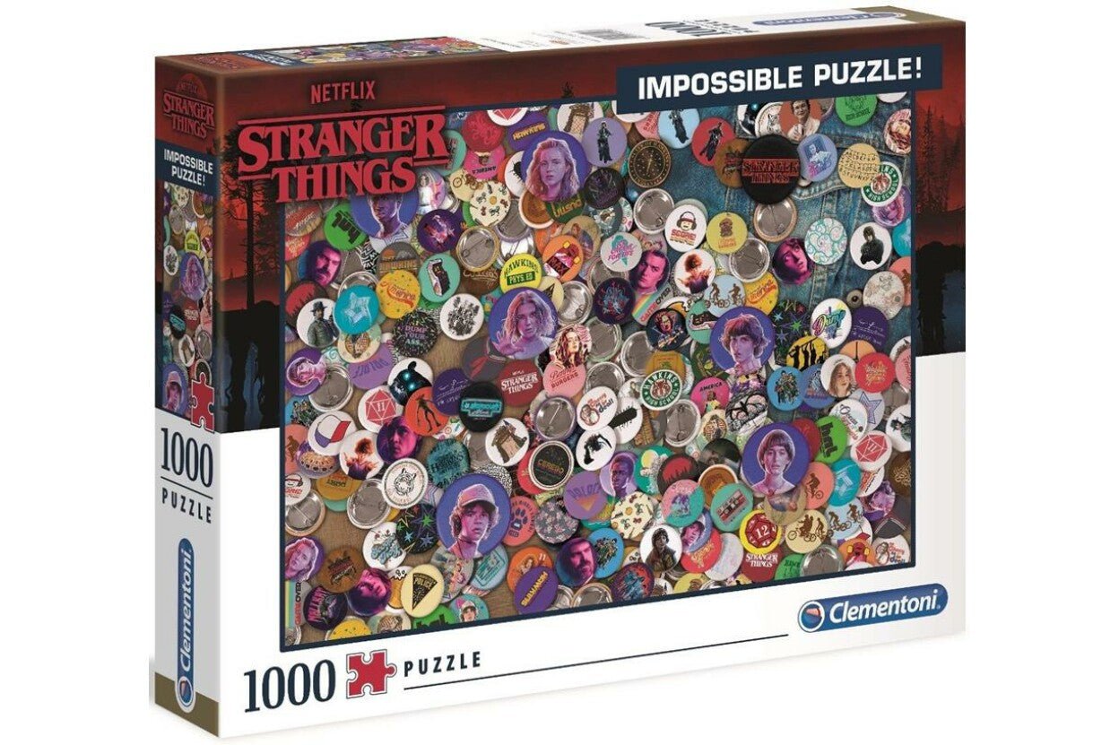 Impossible - Stranger Things Clementoni 1000 darabos kirakó puzzle (CL-39528 8005125395286) - puzzlegarden