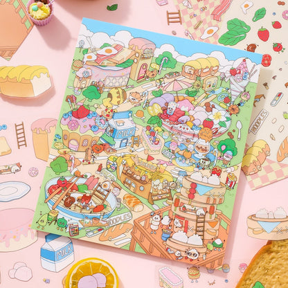 Ínyenc - sziget - matricajelenet Simno 1 darabos kirakó puzzle (SN-6941776325901) - puzzlegarden