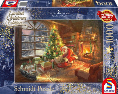 Itt a Mikulás! Schmidt Spiele 1000 darabos kirakó puzzle (SCH-59495) - puzzlegarden