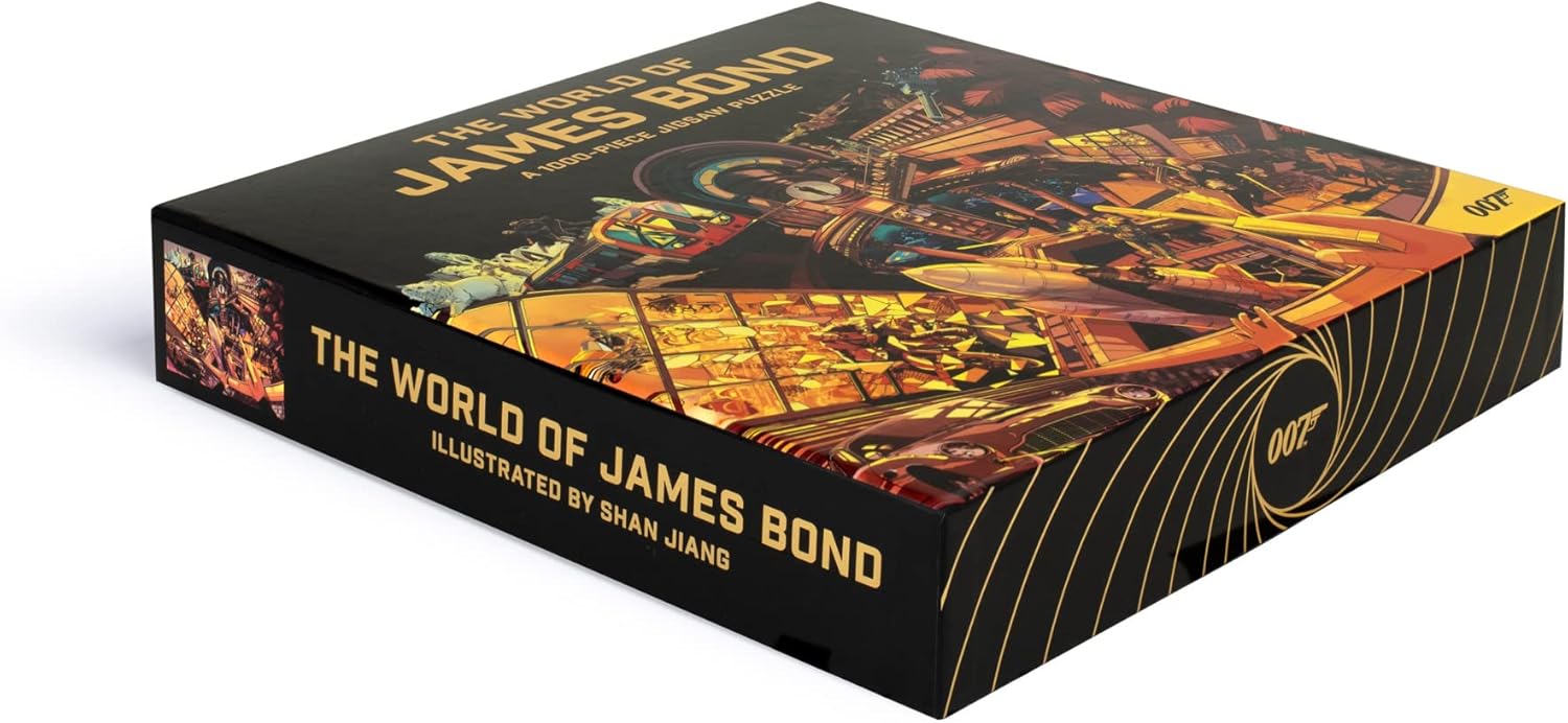 James Bond világa Laurence King 1000 darabos kirakó puzzle (LK - 9781913947811 9781913947811) - puzzlegarden