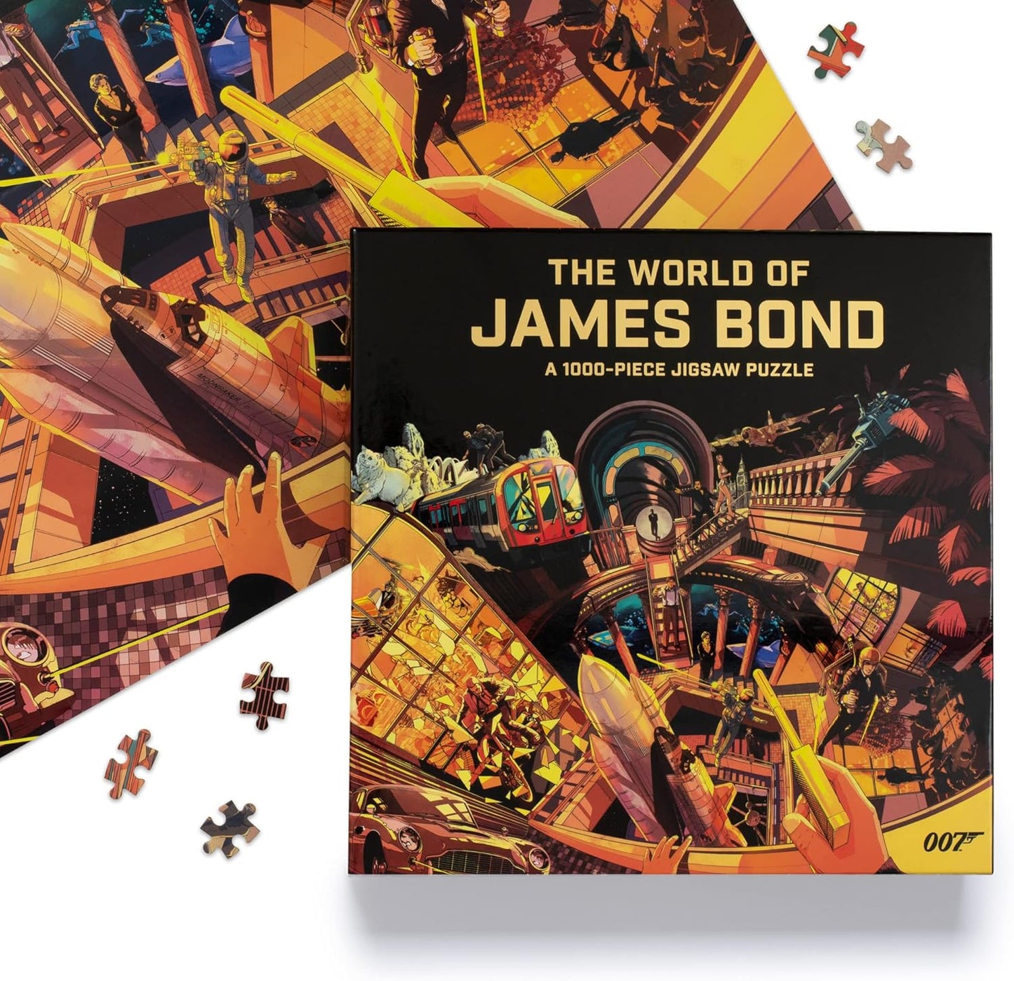 James Bond világa Laurence King 1000 darabos kirakó puzzle (LK - 9781913947811 9781913947811) - puzzlegarden