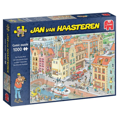 Jan van Haasteren - A hiányzó darab Jumbo 1000 darabos kirakó puzzle (JU - 20041 8710126200414) - puzzlegarden