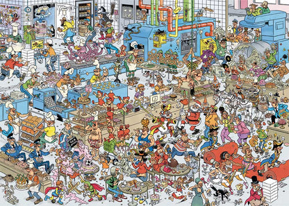 Jan van Haasteren – A pékség Jumbo 1000 darabos kirakó puzzle (JU - 1110100621) - puzzlegarden