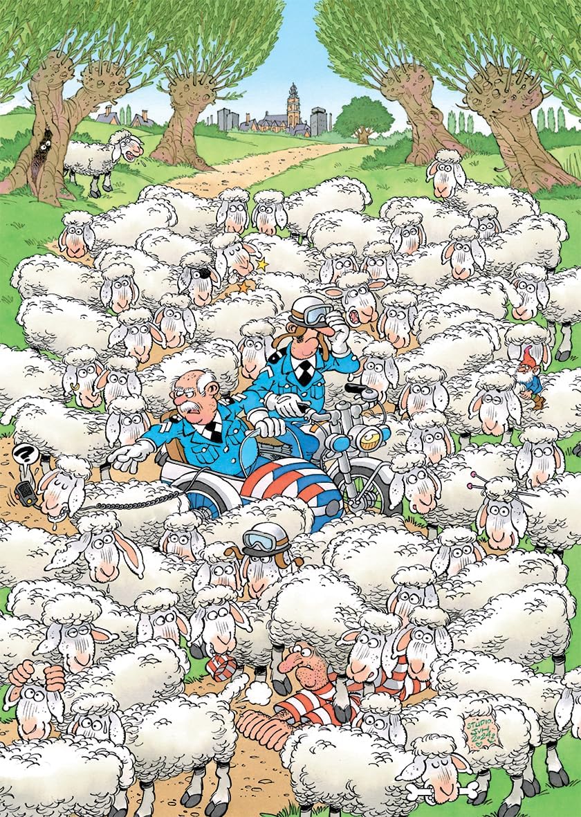 Jan van Haasteren Expert 7 – Juh, itt nem jutsz át! Jumbo 500 darabos kirakó puzzle (JU - 1110100525) - puzzlegarden