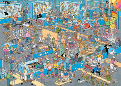 Jan van Haasteren – Felújítás & Barkácsbolt – 2x1000 Jumbo 1000 darabos kirakó puzzle (JU - 1110100647) - puzzlegarden