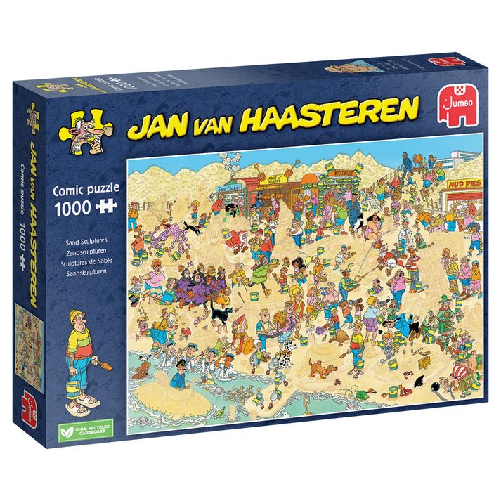 Jan van Haasteren - Homokszobrok Jumbo 1000 darabos kirakó puzzle (JU - 20071 8710126200711) - puzzlegarden