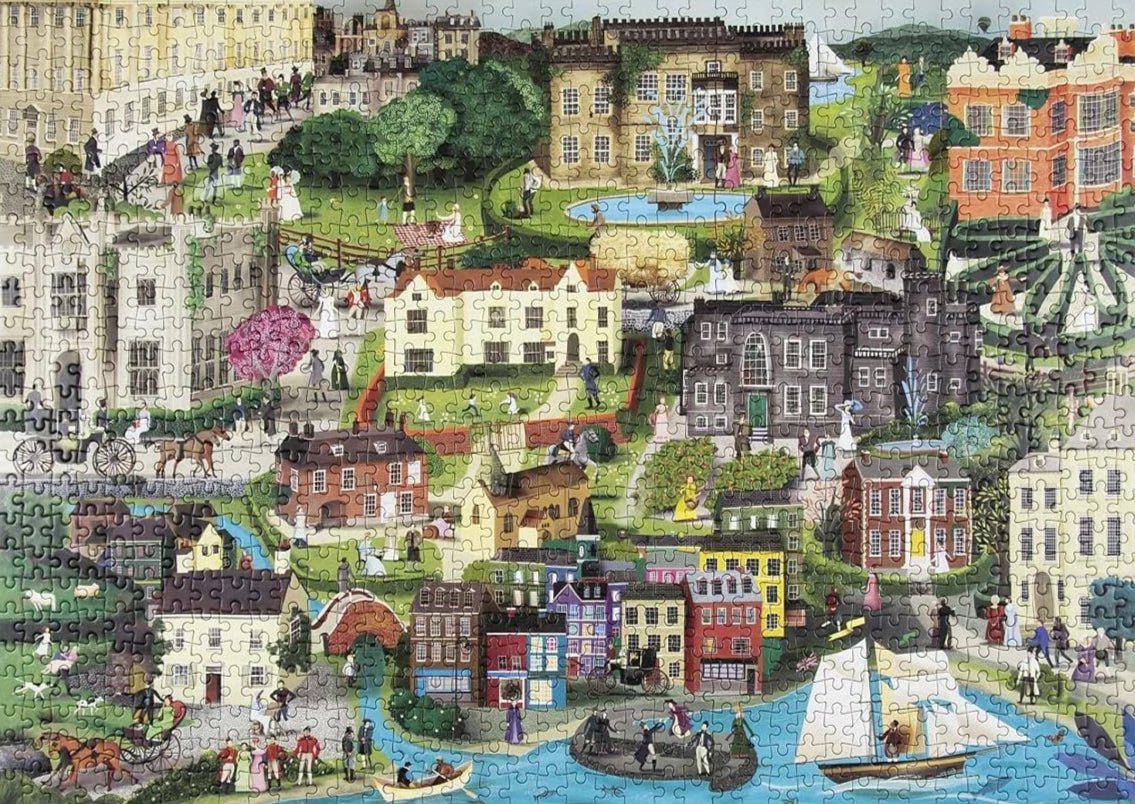 Jane Austen világa Laurence King 1000 darabos kirakó puzzle (LK - 9781786279118) - puzzlegarden