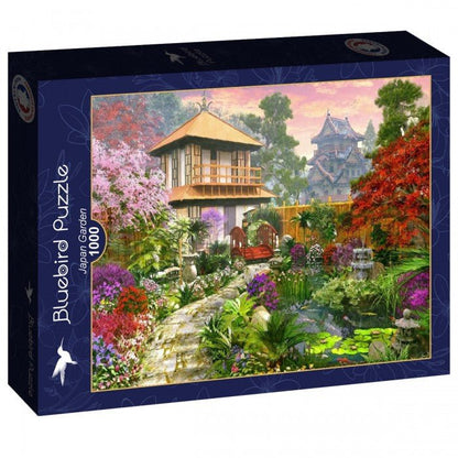 Japán kert Bluebird 1000 darabos kirakó puzzle (BB - F - 90691 3663384906916) - puzzlegarden