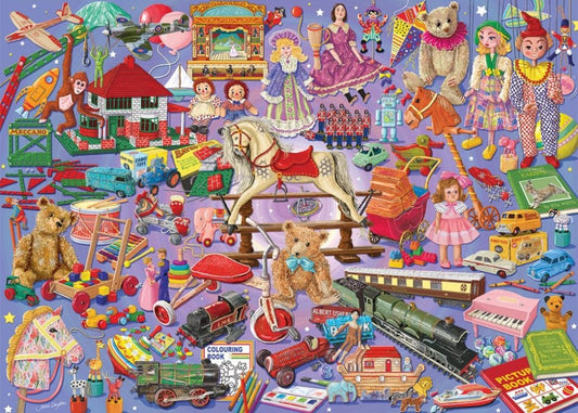 Játékidő klasszikusai Gibsons 1000 darabos kirakó puzzle (G - G6417) - puzzlegarden