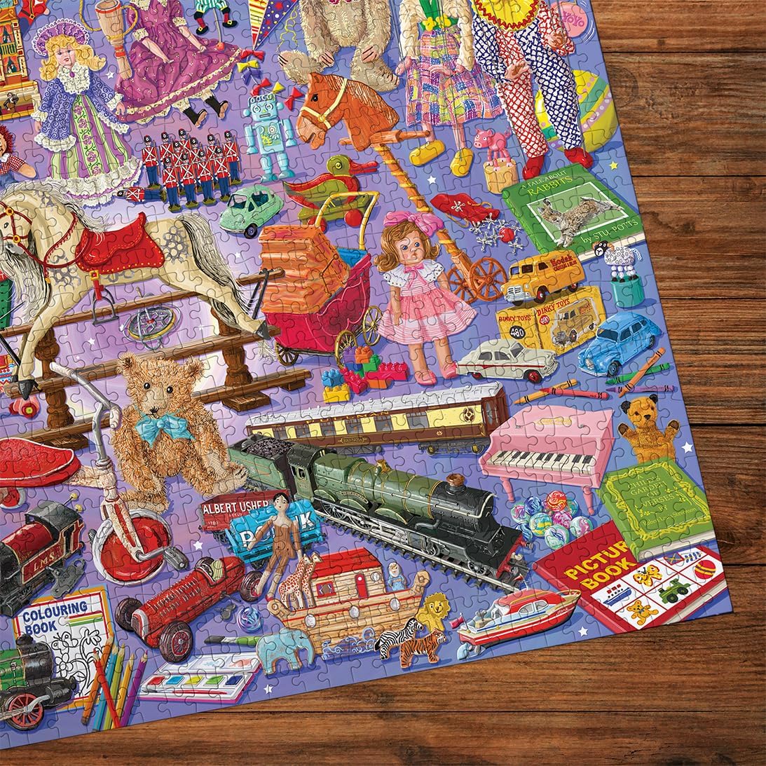 Játékidő klasszikusai Gibsons 1000 darabos kirakó puzzle (G - G6417) - puzzlegarden