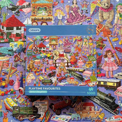 Játékidő klasszikusai Gibsons 1000 darabos kirakó puzzle (G - G6417) - puzzlegarden