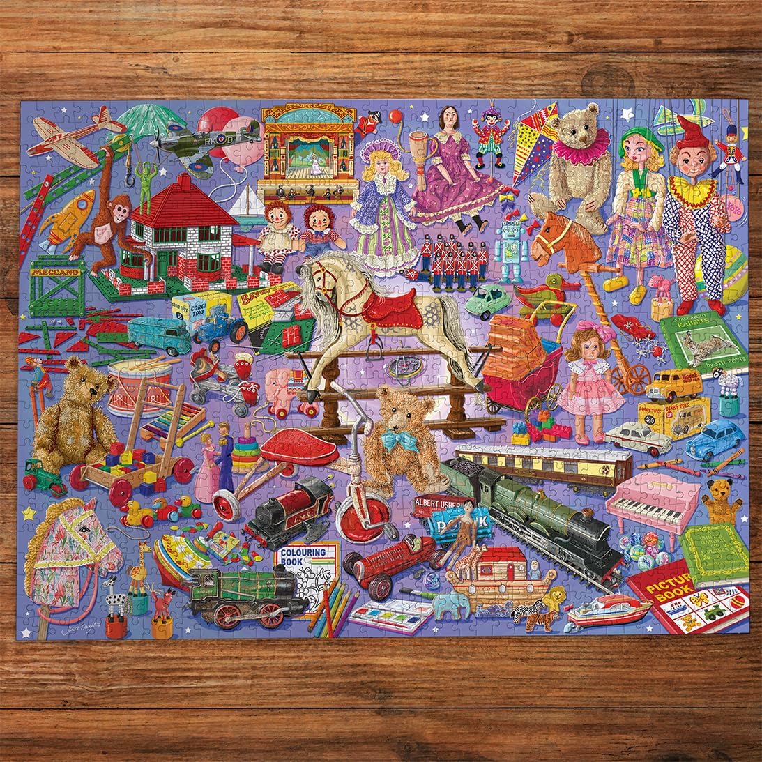Játékidő klasszikusai Gibsons 1000 darabos kirakó puzzle (G - G6417) - puzzlegarden