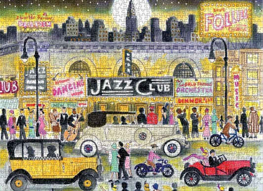 Jazz korszak Galison 1000 darabos kirakó puzzle (GA - 9780735357518) - puzzlegarden