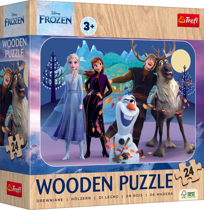 Jégvarázs - Fa kirakó Trefl Wood Craft 24 darabos kirakó puzzle (TR - 20264 5900511202649) - puzzlegarden