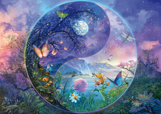 Jin és Jang – A rovarvilág csodái Schmidt Spiele 1000 darabos kirakó puzzle (SCH - 58593) - puzzlegarden