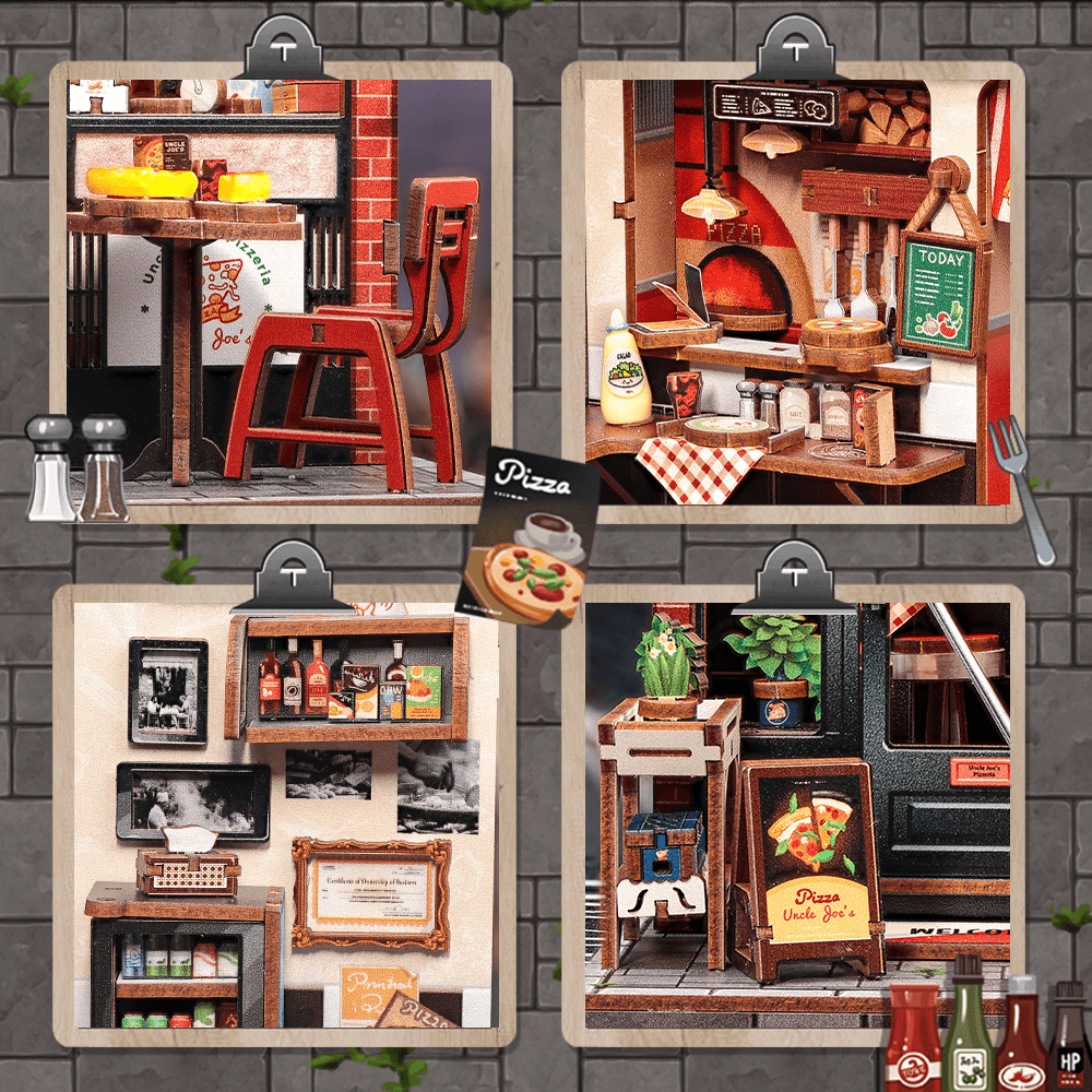 Joe bácsi pizzériája CuteBee 236 darabos kirakó puzzle (CB - CWGC210) - puzzlegarden