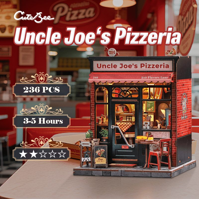 Joe bácsi pizzériája CuteBee 236 darabos kirakó puzzle (CB - CWGC210) - puzzlegarden