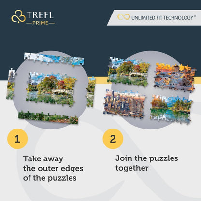 Jóga, cicák és kávék - Jó reggelt! Trefl Prime 1000 darabos kirakó puzzle (TR - 10694 5900511106947) - puzzlegarden