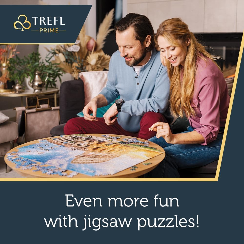 Jóga, cicák és kávék - Nyugalmas percek Trefl Prime 1000 darabos kirakó puzzle (TR - 10695 5900511106954) - puzzlegarden