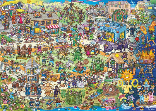 Jokesaws: Hibbant Britannia Gibsons 1000 darabos kirakó puzzle (G - G7152) - puzzlegarden