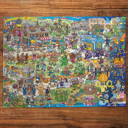Jokesaws: Hibbant Britannia Gibsons 1000 darabos kirakó puzzle (G - G7152) - puzzlegarden