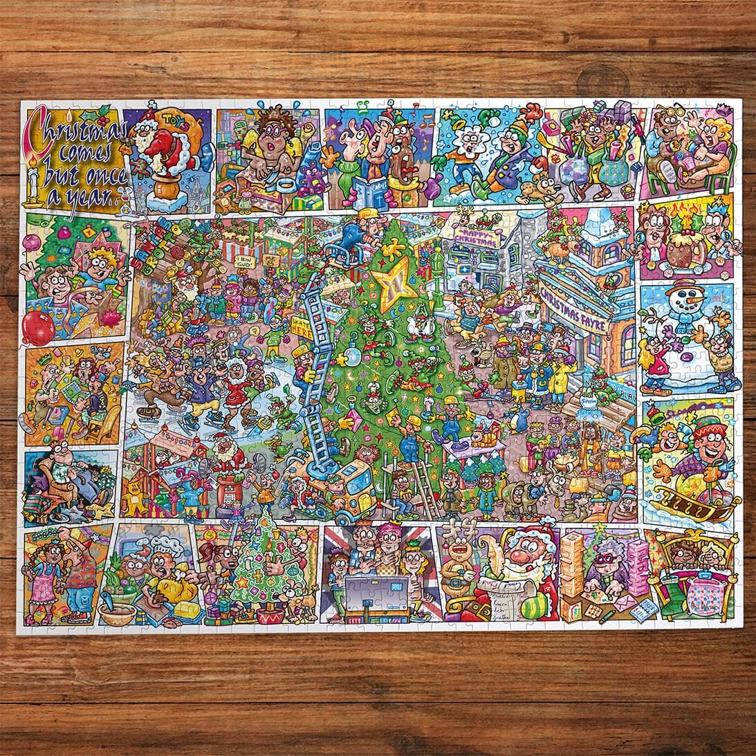 Jokesaws: Karácsonyi bolondozás Gibsons 1000 darabos kirakó puzzle (G - G7166) - puzzlegarden