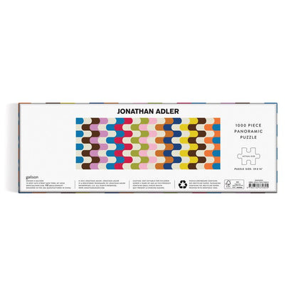 Jonathan Adler - Bargello - panoráma Galison 1000 darabos kirakó puzzle (GA-9780735374805 9780735374805) - puzzlegarden