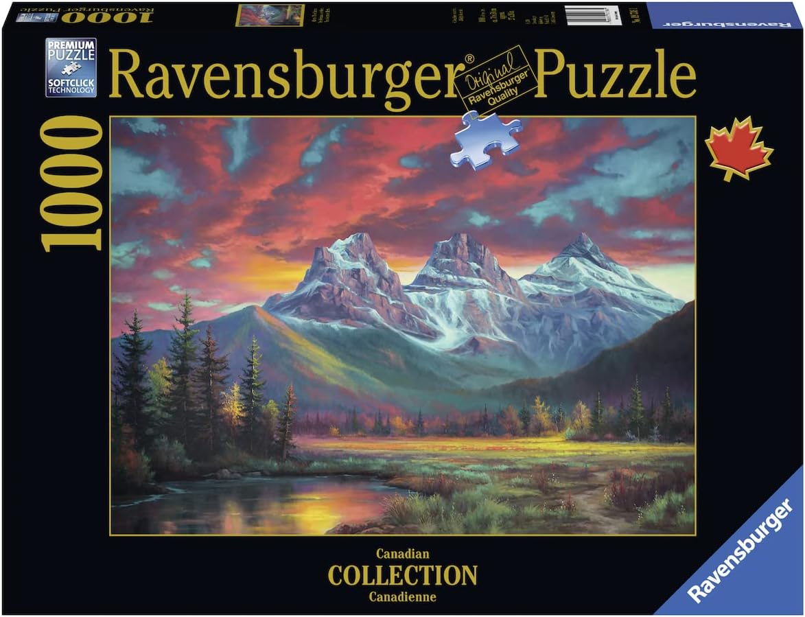 Kanadai Kollekció - A Három Nővér Ravensburger 1000 darabos kirakó puzzle (RA-19736 4005556197361) - puzzlegarden