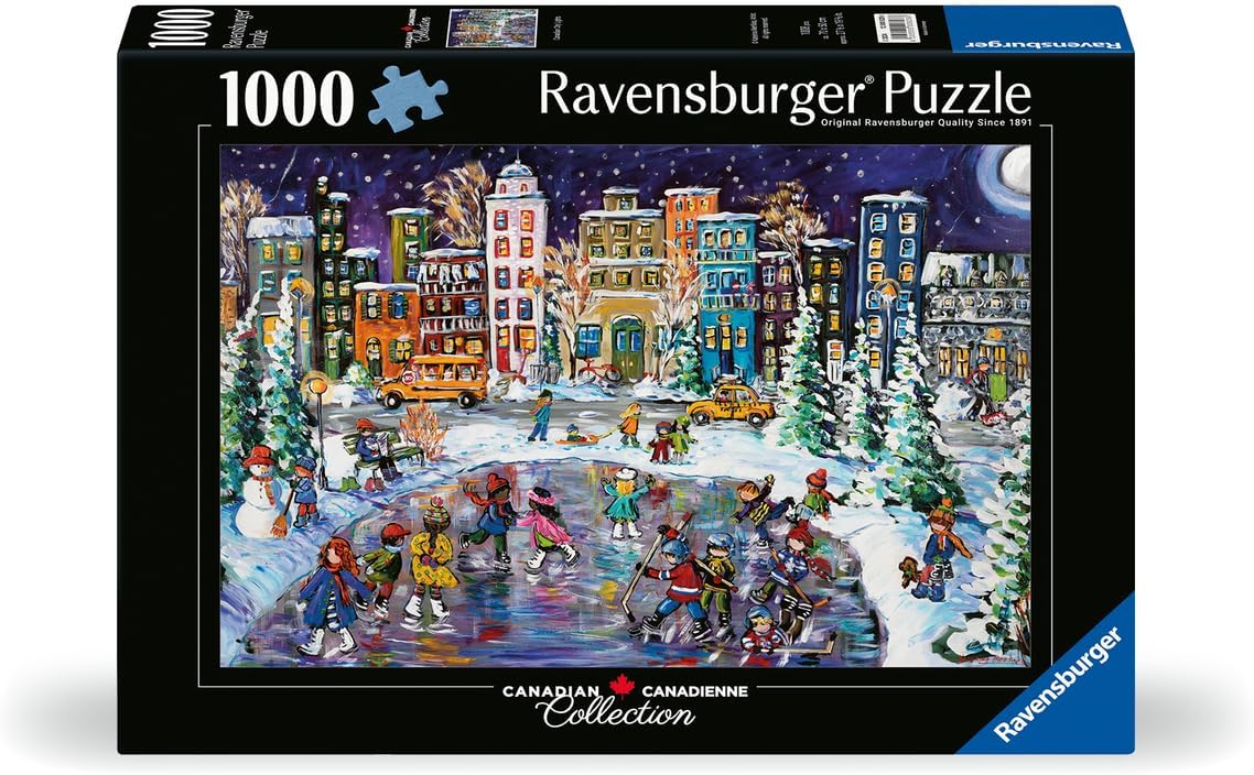 Kanadai Kollekció - Kanadai Városi Fények Ravensburger 1000 darabos kirakó puzzle (RA - 12000828 4005555008286) - puzzlegarden