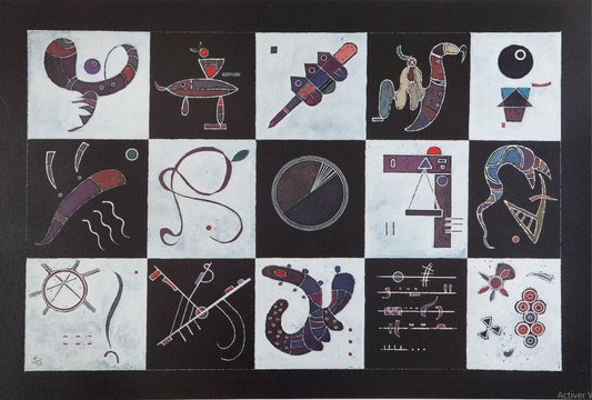 Kandinsky - Quinze Bluebird 1000 darabos kirakó puzzle (BB - 60109) - puzzlegarden