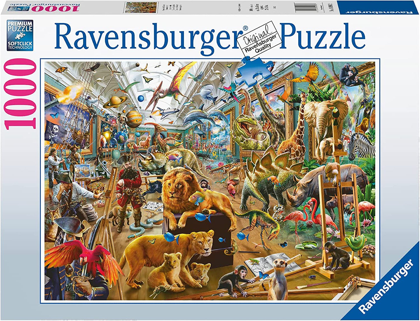 Káosz a Galériában Ravensburger 1000 darabos kirakó puzzle (RA-16996 4005556169962) - puzzlegarden