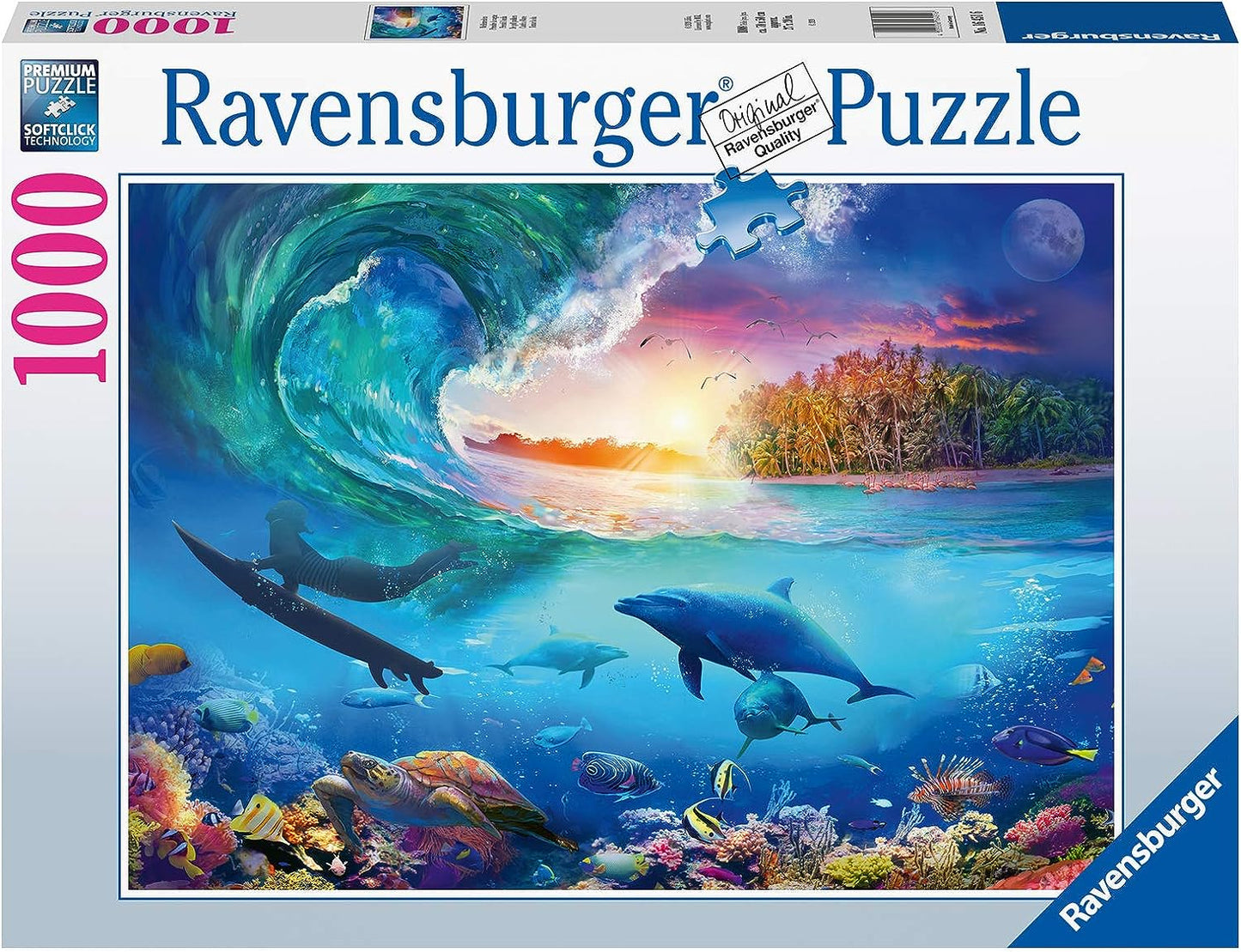 Kapd el a Hullámot! Ravensburger 1000 darabos kirakó puzzle (RA-16451 4005556164516) - puzzlegarden