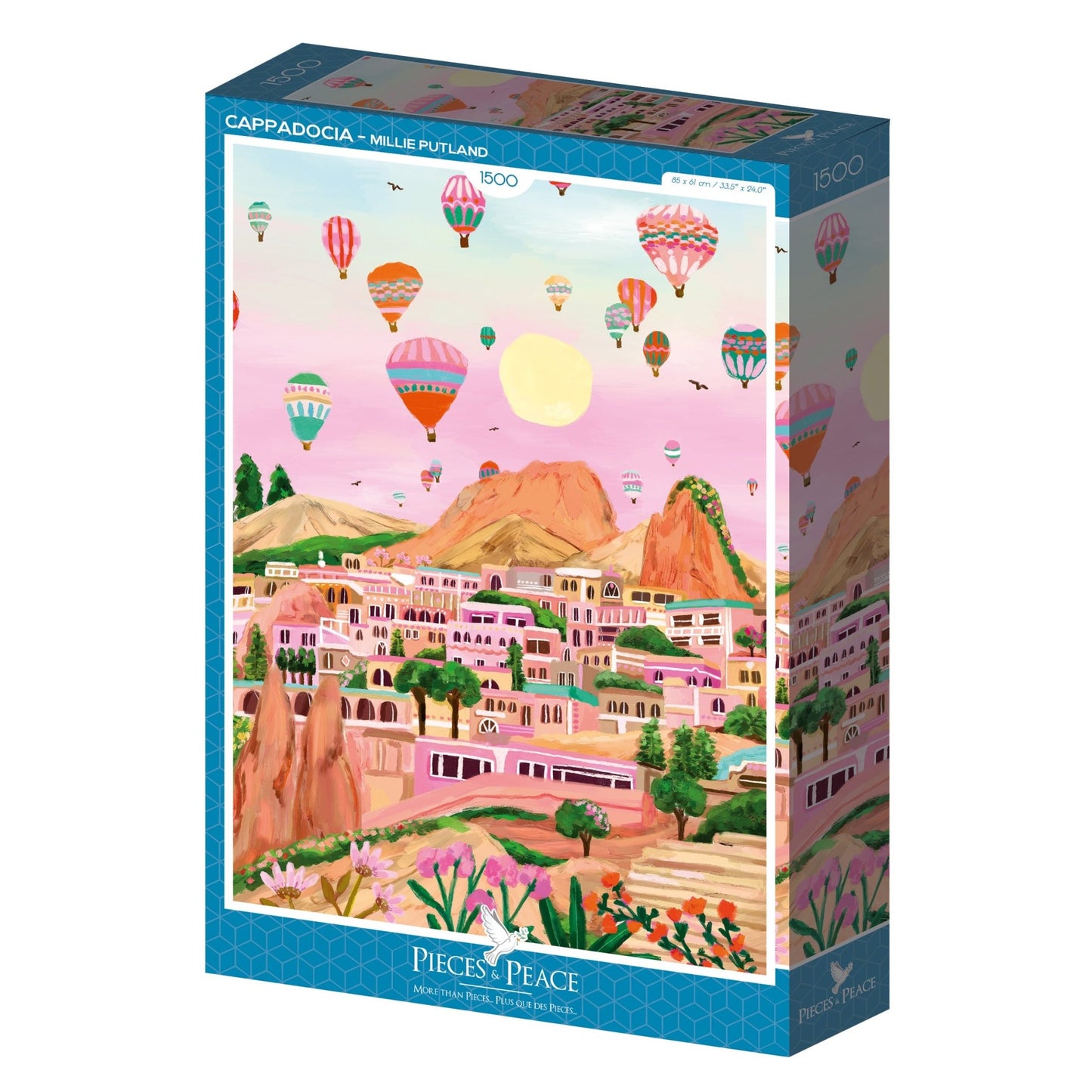 Kappadókia Pieces & Peace 1500 darabos kirakó puzzle (PP-0058 3770001400587) - puzzlegarden