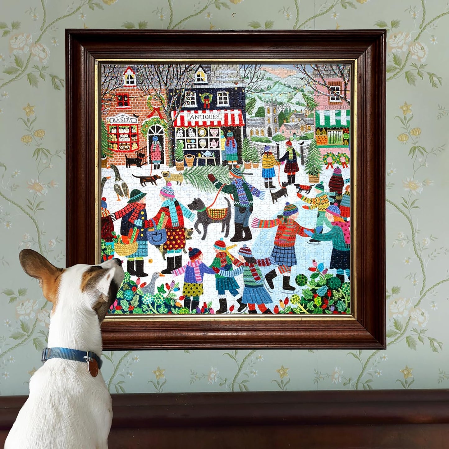 Karácsony a főtéren Eeboo 1000 darabos kirakó puzzle (EB-PZT211) - puzzlegarden