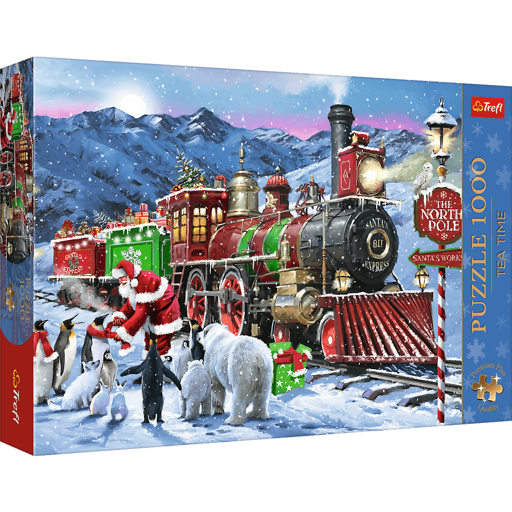 Karácsony Expressz Trefl 1000 darabos kirakó puzzle (TR-12097) - puzzlegarden