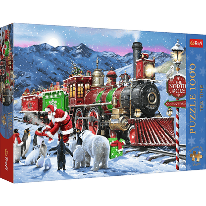 Karácsony Expressz Trefl 1000 darabos kirakó puzzle (TR-12097) - puzzlegarden